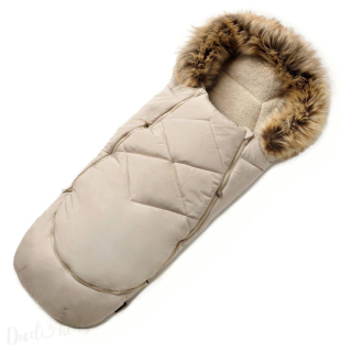 Zimní fusak s ovčí vlnou Ovečka béžový