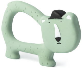 Kousátko ze 100% přírodního kaučuku MR. POLAR BEAR - polární medvěd
