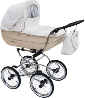 Kombinovaný retro kočárek 2v1 Renee Baby Fashion R-3