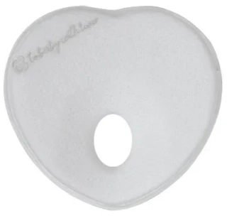 Ergonomický polštářek z paměťové pěny Heart Airknit Grey