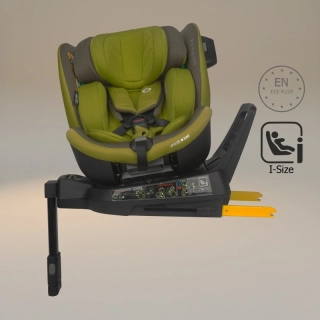 Autosedačka 0-36 kg 360° otočná Coccolle Mago Olive/Khaki