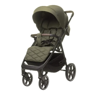 Sportovní kočárek Stinger PRO KHAKI s nánožníkem