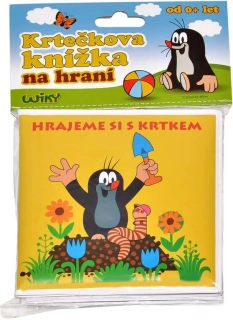 KRTEK (Krteček) Knížečka baby rozkládací omyvatelná pro miminko CZ