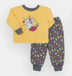 Dívčí pyžamo Bembi Jednorožec vel.80