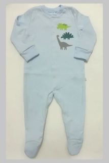 Overal kojenecký Bembi Dino modrý vel.74
