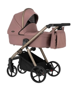 Travel system kočárek Paradise Baby RX 10 starorůžová