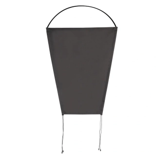 Clona na kočárek a autosedačku prtoti slunci a dešti Tesoro tmavě šedá