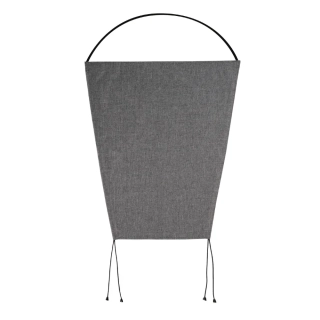 Clona na kočárek a autosedačku prtoti slunci a dešti Tesoro světle šedý melír