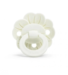  Dudlík Binky Bloom Elodie Details Silicone - Vanilla White