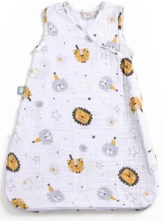 FUNNABABY Spací pytel Circus Grey 55 cm _