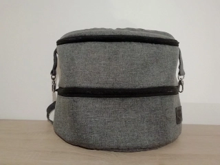 PŮJČOVNA - Praktický batoh na kočárek šedý