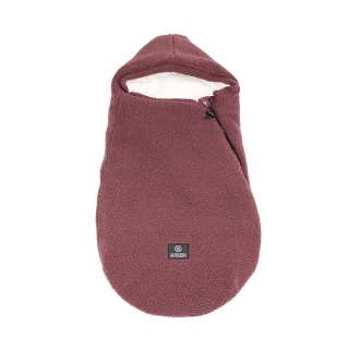 Zimní fusak Teddy Bear burgundy