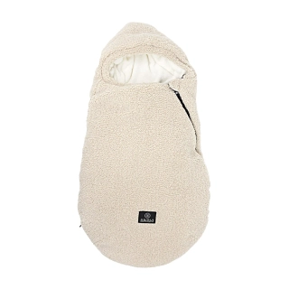 Zimní fusak Teddy Bear ivory