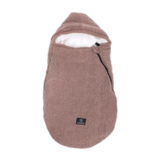 Zimní fusak Teddy Bear dusty pink