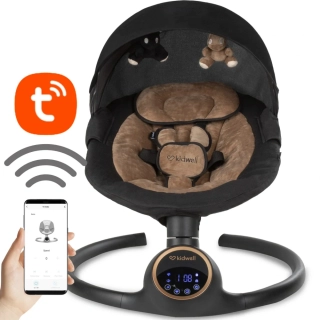 Elektrická houpačka REVE Black/Gold 2v1