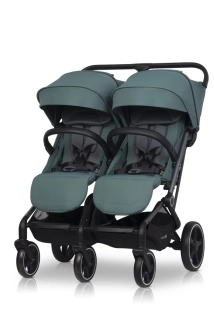 Kočárek sourozenecký EasyGo Echo Sage green