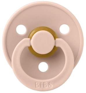 Dudlík z přírodního kaučuku - 6-18m 1ks  Blush - BIBS Colour 