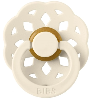 Dudlík z přírodního kaučuku - 6-18m 1ks  Ivory - BIBS Boheme