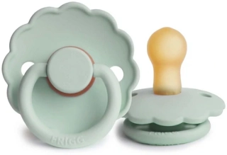 Kaučukový dudlík FRIGG Daisy Seafoam Latex 0-6M (1ks) 