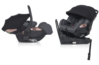 Autosedačka 0-13kg /40-87cm Cavoe AI Shadow polohovatelná s isofixovou otočnou základnou