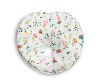 Ergonomický, tvarující polštářek pro miminko - Květy