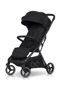 Sportovní kočárek kočárek EasyGo Hero Ebony Black s automatickým skládáním