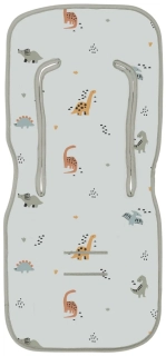 Vložka do kočárku bambusová BimBi Dinos