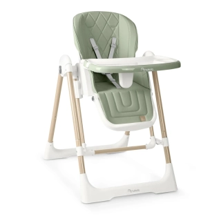 Dětská jídelní židlička a houpátko 3v1 Nukido Elite Green