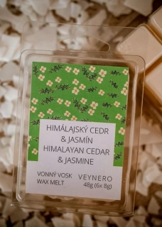 Vosk do aromalampy- Himálajský cedr & jasmín