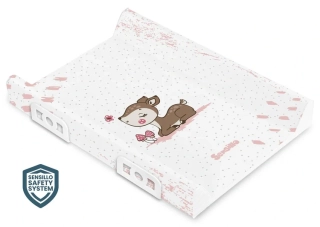 PŘEBALOVACÍ PODLOŽKA ZPEVNĚNÁ SAFETY SYSTEM 70 CM – PUPIL - SRNEČEK