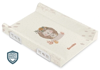 PŘEBALOVACÍ PODLOŽKA ZPEVNĚNÁ SAFETY SYSTEM 70 CM – PUPIL - JEŽEK