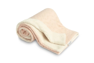 Dětská dvouvrstvá vyšívaná deka Icing 80x100cm