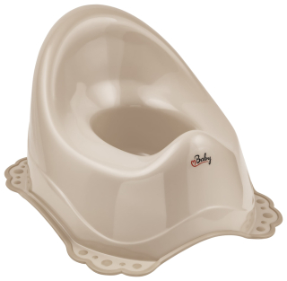 MALTEX Nočník pevný protiskluzový s hudbou Classic - Beige