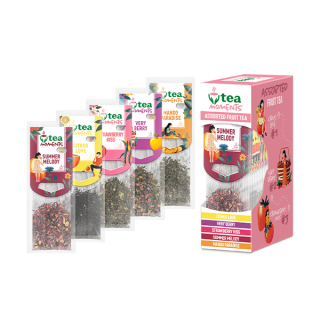 Tea Moments Assorted Fruit Tea 34,2g (15 sáčků, kolekce čajů) 