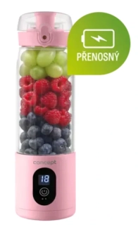 Přenosný Smoothie Mixér Concept SM4000 - pink