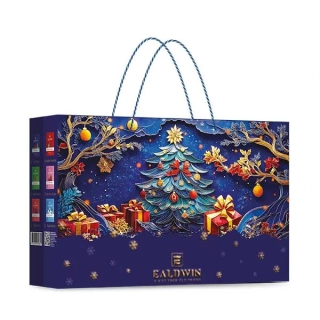 EALDWIN dárková sada porcovaných čajů Gift bag WINTER 60 sáčků