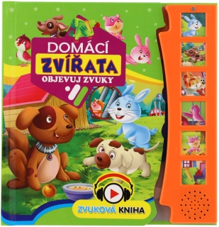 Naučná zvuková Knížka Domácí Zvířata