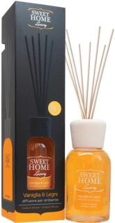 Luxusní Aroma Difuzér SWEET HOME (250 ml) – Vanilka s Vůní Dřeva