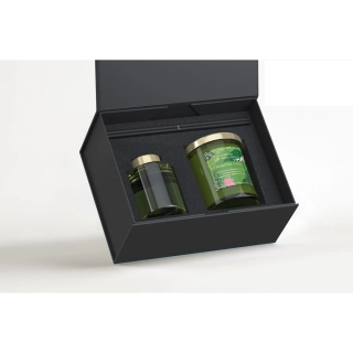 Dárkový Set POSITIVE VIBES difuzer + vonná svíčka v kazetě