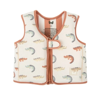 Dětské plovací vesta s plováky BIMBI s UPF50+ CAIMAN 3-6 let