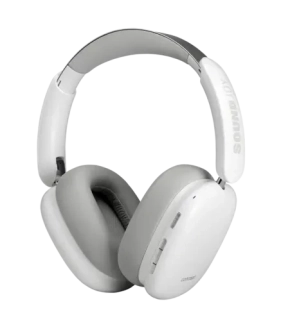 Bezdrátová sluchátka SoundJoy HS4061- Extrémní výdrž 70 hodin a ANC bílé