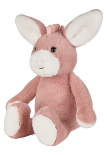 Plyšový Oslík Emmi růžový 28cm 