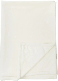 Luxusní dětská deka s vytlačovaným vzorem BimBi 80x110 cm bílá