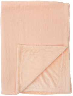 Oboustranná dětská deka Mušelín & Coralina růžová