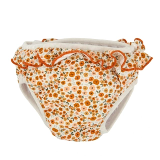Dětské koupací kalhotky/plavky s UPF 50+ BimBidreams Formentera (květinový vzor) 18-24m