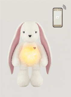 MyHummy Bunny pink/ecru 7 v 1 s lampičkou a APP