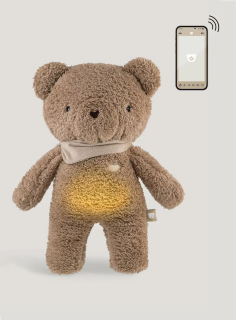 MyHummy Medvídek browen 7 v 1 s lampičkou a APP
