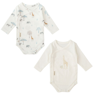 Kojenecké bambusové bodyčko Bimbidreams TANZANIA (2ks) vel.50