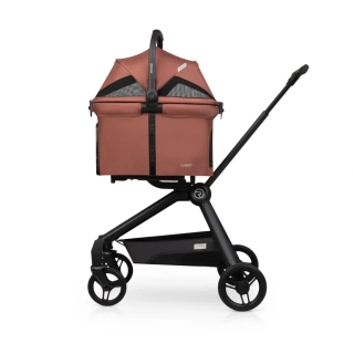 Luxusní kočárek Carinio Zoom Terra Pet S AUTOM/ZOOMEM/TERRA