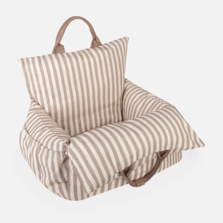 CARINIO VOYAGER 3v1 sand beige - Pelíšek, transportér, autosedačka pro zvířata